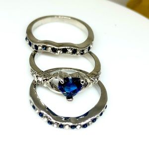 14kw Gold Filled 3 Piece Claddah Wedding Set